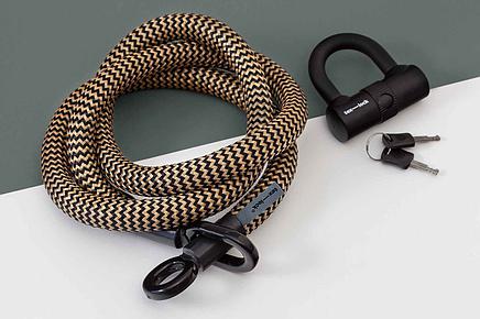 tex-lock eyelet L, gold, inkl. U-lock