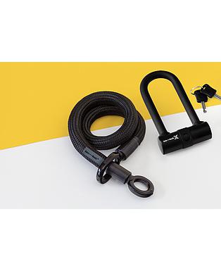 tex-lock eyelet S, schwarz, inkl. X-lock