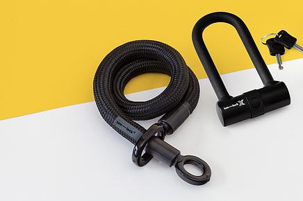 tex-lock eyelet S, schwarz, inkl. X-lock