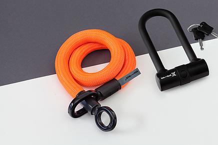tex-lock eyelet S, orange, inkl. X-lock