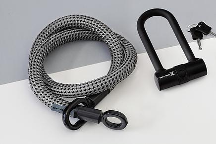 tex-lock eyelet M, grau, inkl. X-lock