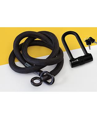 tex-lock eyelet L, schwarz, inkl. X-lock