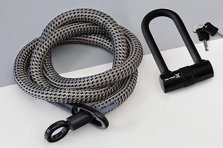 tex-lock eyelet L, grau, inkl. X-lock