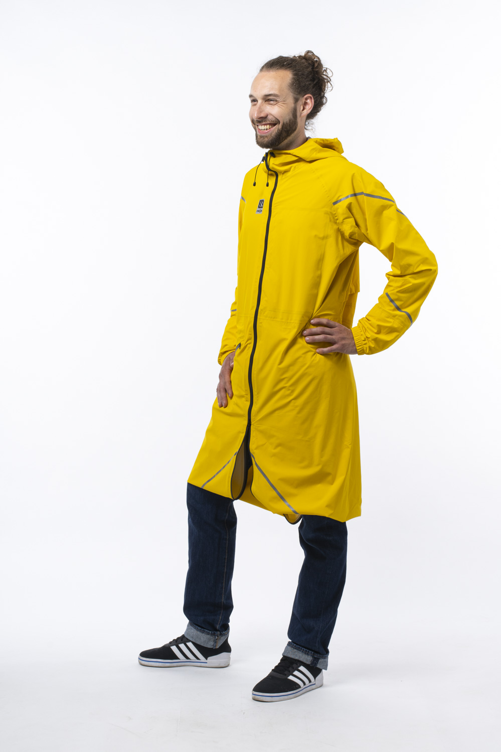 raijn-rain-jacket-yellow-men-side